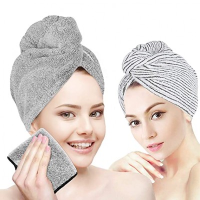 wholesale 2020 amazon hot selling eco quick drying  bamboo hair turban