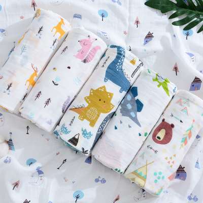 baby muslin blanket Receiving Blanket for Boys and Girls Large 47 x 47 inches Baby Swaddle Blanket Unisex Swaddle Wrap